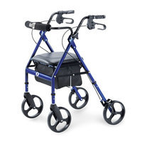 Hugo Rolling Walker w/ Padded Seat