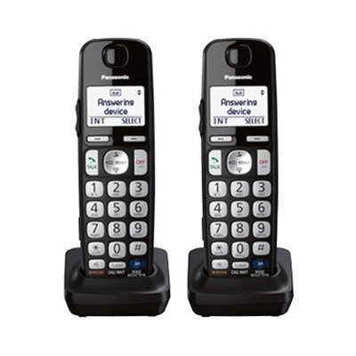 Panasonic KX-TGEA20B 2 Pack Additional Digital Cordless Handset