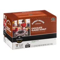 Green Mountain Coffee Donut House Collection Chocolate Glazed Donut Light Roast K-Cup Packs