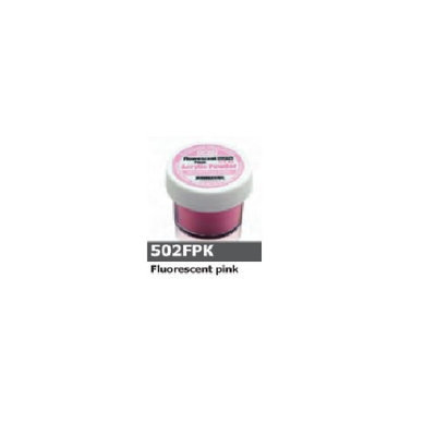 1/2 Ounce Flourescent Pink Acrylic Powder by Sassi for Beautiful Nails