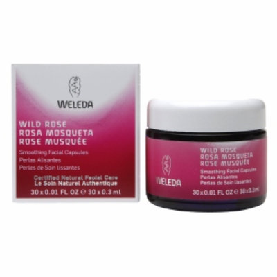 Weleda Wild Rose Smoothing Facial Capsules, 30 ea