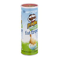 Pringles Sour Cream & Onion Fat Free Potato Crisps