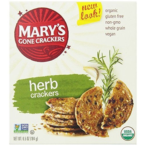 Mary's Gone Crackers, Herb Reviews 2019