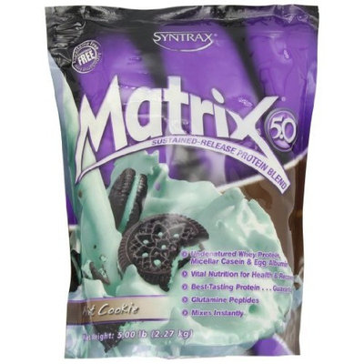 Syntrax Matrix 5, Mint Cookie Powder, 5lbs