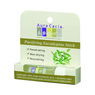 Aura Cacia Aromatherapy Roll-On Stick Purifying Eucalyptus