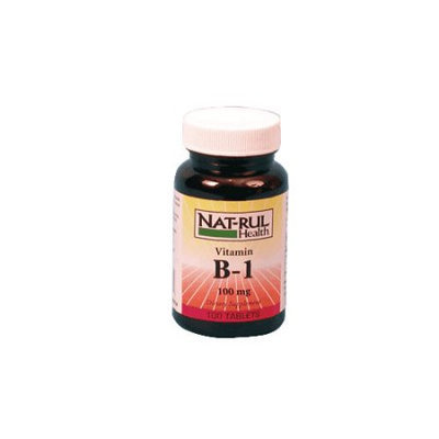 Natrul Health Vitamin B-1 100 Mg Tablets - 100 Ea