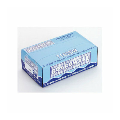 BOARDWALK Pop-Up Aluminum Foil Wrap Sheet in Silver