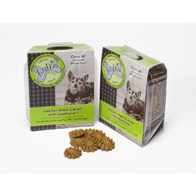 The Lazy Dog Co Fresh Mint Crisp Pup-SQUEAKS, 7 Ounce Box (Pack of 3)