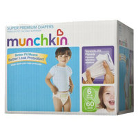 Munchkin Super Premium Diapers Box Pack - Size 6 (60 Count)