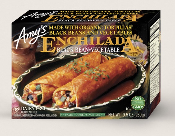 Amy's Kitchen Black Bean Vegetable Enchilada