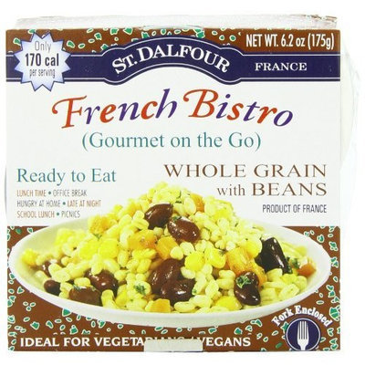 St Dalfour St. Dalfour Gourmet On The Go, Ready to Eat Whole Grain with Beans, 6.2-Ounce Tins (Pack of 6)