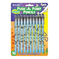 Bulk Buys BAZIC Dolphin Push A Point Pencil(Case of 24)