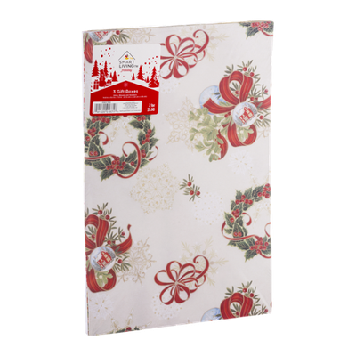 Smart Living Holiday Gift Boxes - 3 CT