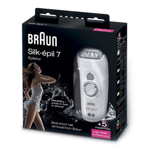 Braun Silk-epil 7681 Wet & Dry Epilator