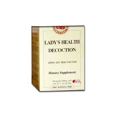 Made In China Lady's Health Decoction (Dang Gui Shao Yao San) 60 Capsules X 3