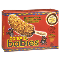 Diana’s Bananas Milk Chocolate with Peanuts - Banana Babies – 5 CT