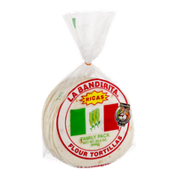 La Banderita Ricas Flour Tortillas Family Pack