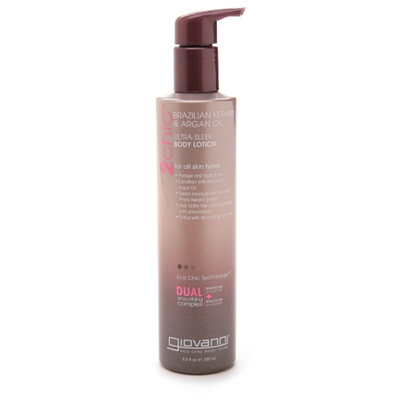 Giovanni 2chic Brazilian Keratin & Argan Oil Ultra-Sleek Body Lotion