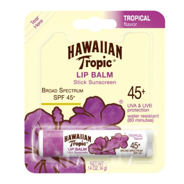 Hawaiian Tropic® SPF 45+ Tropical Lip Balm