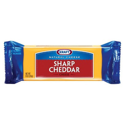 Kraft Natural Sharp Cheddar Cheese Chunk