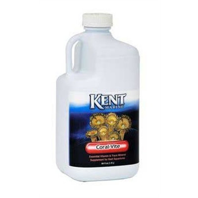 Kent Marine AKMCV64 Coral Vite for Aquarium, 64-Ounce