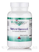 Natural Gamma-E 120 Softgels by Nutricology/ Allergy Research Group