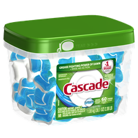 Cascade ActionPacs Fresh Scent Dishwasher Detergent 60 Count