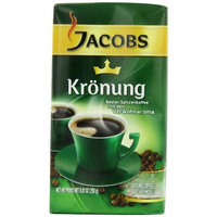 Jacob's Coffee Jacobs Kronung Coffee, 8.81-Ounce Vacuum Packs (Pack of 4)