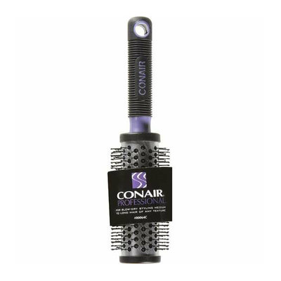 Conair Professional Black & Purple Round Brush