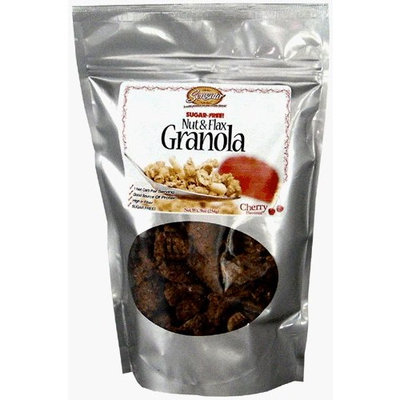 Cherry Sugar-Free Nut and Flax Granola, 9 oz. bag by Sensato Foods