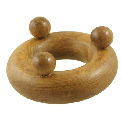 Mini Wood Circle Shaped Arms Legs Massage Massager