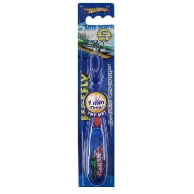 Hot Whees Hot Wheels Lightup Timer Toothbrush - Firefly Hot Wheels Toothbrush Timer