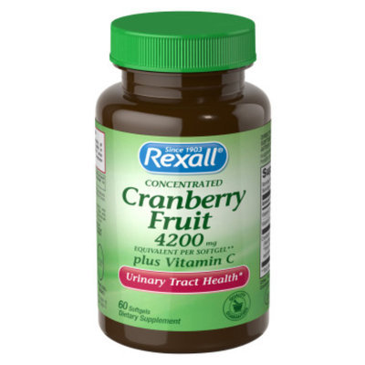 Rexall Cranberry Fruit plus Vitamin C - Softgels, 60 ct