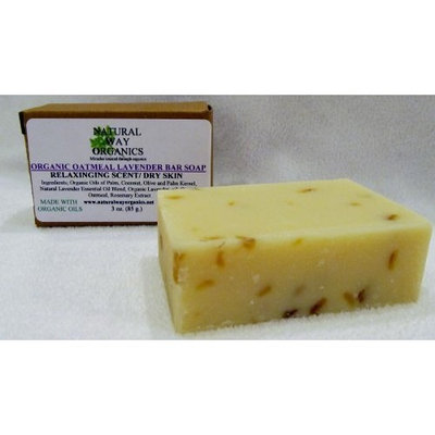 Natural Way Organics Organic Oatmeal Lavender Bar Soap