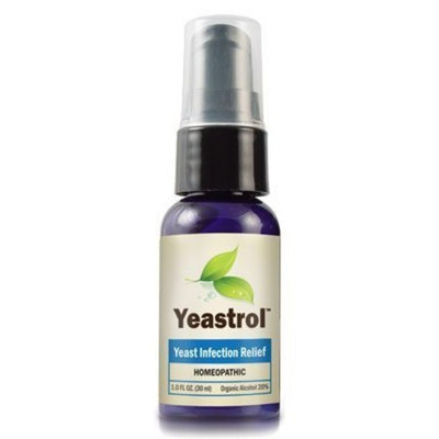 Yeastrol Natural Homeopathic Relief from Yeast Infections 6 ~ Spray Bottles