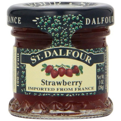 St Dalfour ST. DALFOUR Strawberry Conserves, 1 Ounce Jars (Pack of 48)