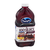 Ocean Spray 100% Juice with No Sugar Added Cranberry Pomegranate Flavor