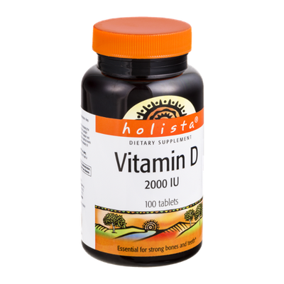 Holista Vitamin D 2000 Tablets - 100 CT