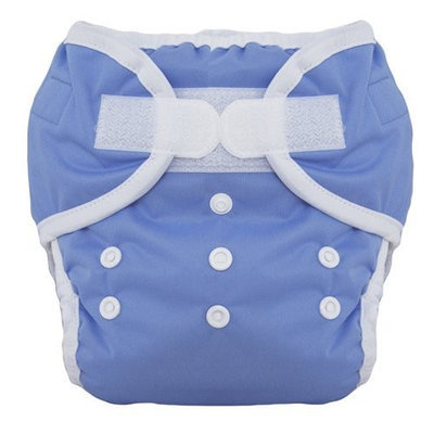 Thirsties Duo Diaper, Storm Cloud, Size Two (18-40 lbs)