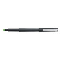Uniball uni-ball Roller Ball Stick Dye-Based Pen, Fine- Green Ink (12 per