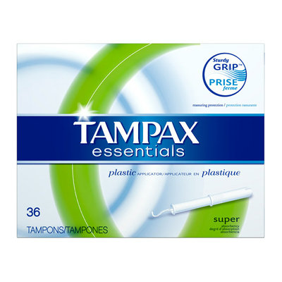 Tampax Essentials Plastic Super