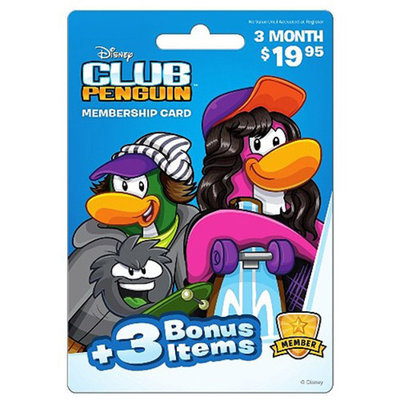 inComm Club Penguin 3 Month $19.95