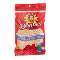 Borden Colby & Monterey Jack Cheese Shredded