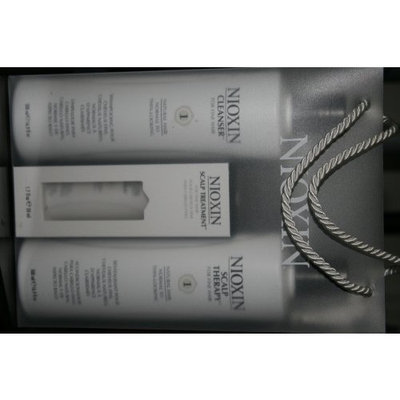 Nioxin System 2 Cleanser & Scalp Therapy Duo(16.9oz)each Plus FREE 1.4oz Scalp Treatment