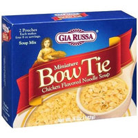 Gia Russa Miniature Bow Tie Chicken Flavored Noodle Soup - 5 Ounce