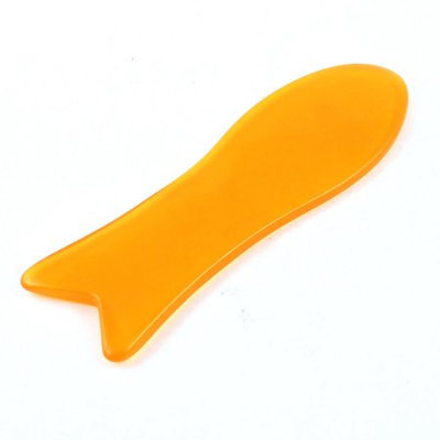 Orange Fish Design GUA SHA Body Back Board Massage Pain Relief Massager
