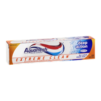 Aquafresh Extreme Clean Deep Action Fluoride Toothpaste Mint Zext