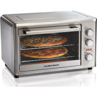 Hamilton Beach 31103 Kitchen Countertop Convection Oven Rotisserie Pizza Broiler