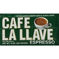 Cafe La Llave Espresso Brick, 10 Ounce