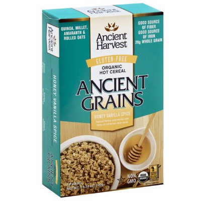 Ancient Harvest Ancient Grains Honey Vanilla Spice Gluten Free Organic Hot Cereal, 10.58 oz, (Pack of 8)